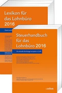 Bild vergrößern Bild: Buchpaket Lexikon für das Lohnbüro und Steuerhandbuch 2016 - Rehm