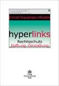 Enlarge image Cover: Hyperlinks - Otto Schmidt Verlag