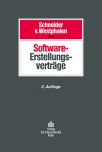Abbildung von: Software-Erstellungsverträge - Otto Schmidt Verlag