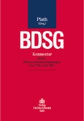 Cover: BDSG - Otto Schmidt Verlag
