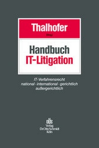 Enlarge image Cover: Handbuch IT-Litigation - Otto Schmidt Verlag