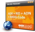 Abbildung von: ADR + RID + ADN + IMDG-Code online - ecomed Storck