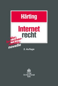 Enlarge image Cover: Internetrecht - Otto Schmidt Verlag