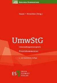 Abbildung von: UmwStG - Erich Schmidt Verlag