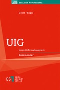 Cover: UIG - Erich Schmidt Verlag
