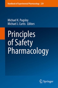Enlarge image Cover: Principles of Safety Pharmacology - Springer