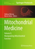 Cover: Mitochondrial Medicine - Humana Press Inc.
