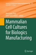 Cover: Mammalian Cell Cultures for Biologics Manufacturing - Springer