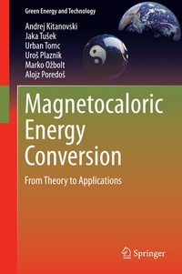 Abbildung von: Magnetocaloric Energy Conversion - Springer