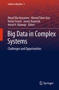 Cover: Big Data in Complex Systems - Springer