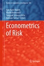 Cover: Econometrics of Risk - Springer