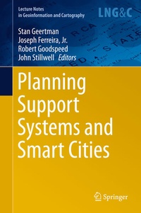 Enlarge image Cover: Planning Support Systems and Smart Cities - Springer