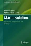 Cover: Macroevolution - Springer