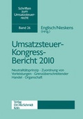 Cover: Umsatzsteuer-Kongress-Bericht 2010 - Otto Schmidt Verlag