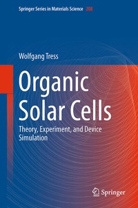 Enlarge image Cover: Organic Solar Cells - Springer