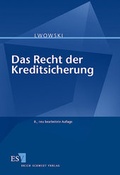 Cover: Das Recht der Kreditsicherung - Erich Schmidt Verlag