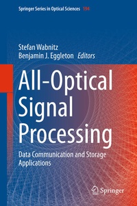 Enlarge image Cover: All-Optical Signal Processing - Springer