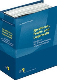 Abbildung von: Speditions-, Fracht- und Lagerrecht - Erich Schmidt Verlag