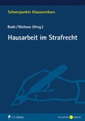 Cover: Hausarbeit im Strafrecht - C.F. M&uuml;ller