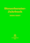 Cover: Steuerberater-Jahrbuch 2006/2007 - Otto Schmidt Verlag
