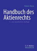 Abbildung von: Handbuch des Aktienrechts - C.F. Müller
