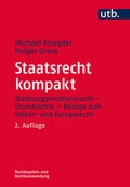 Cover: Staatsrecht kompakt - UTB