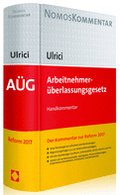 Cover: Arbeitnehmer&uuml;berlassungsgesetz - Nomos