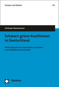 Abbildung von: Schwarz-grüne Koalitionen in Deutschland - Nomos