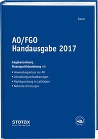 Enlarge image Cover: AO/FGO Handausgabe 2017 - Stollfuß