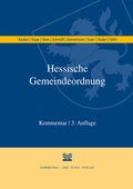 Cover: Hessische Gemeindeordnung (HGO) - KSV Medien