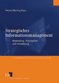Enlarge image Cover: Strategisches Informationsmanagement - Erich Schmidt Verlag