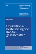 Cover: Liquidationsbesteuerung von Kapitalgesellschaften - Otto Schmidt Verlag