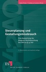 Bild: Steuerplanung und Gestaltungsmissbrauch - Erich Schmidt Verlag