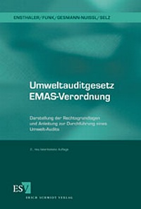 Bild: Umweltauditgesetz/EMAS-Verordnung - Erich Schmidt Verlag