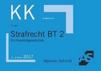 Bild vergrößern Bild: Karteikarten Strafrecht BT 2 - Alpmann Schmidt