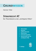 Cover: Grundwissen Strafrecht AT - Hemmer-W&uuml;st