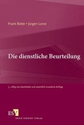 Cover: Die dienstliche Beurteilung - Erich Schmidt Verlag