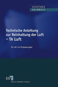 Cover: Technische Anleitung zur Reinhaltung der Luft - Erich Schmidt Verlag