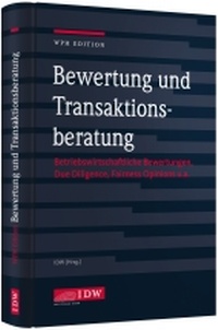 Abbildung von: Bewertung und Transaktionsberatung - IDW