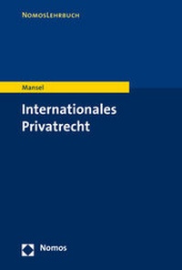Abbildung von: Internationales Privatrecht - Nomos