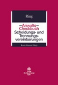 Cover: Anwalts-Checkbuch Scheidungs- und Trennungsvereinbarungen - Otto Schmidt Verlag