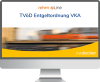 Abbildung von: TVöD Entgeltordnung VKA online - R. v. Decker