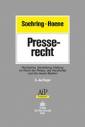 Cover: Presserecht - Otto Schmidt Verlag