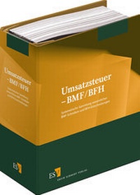 Abbildung von: Umsatzsteuer - BMF / BFH - Erich Schmidt Verlag
