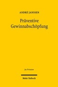 Cover: Pr&auml;ventive Gewinnabsch&ouml;pfung - Mohr Siebeck