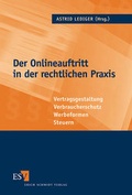 Cover: Der Onlineauftritt in der rechtlichen Praxis - Erich Schmidt Verlag