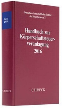 Abbildung von: Handbuch zur Körperschaftsteuerveranlagung 2016 - C.H.BECK