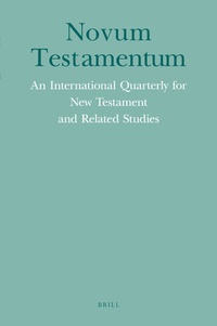 Abbildung von: Novum Testamentum - Brill