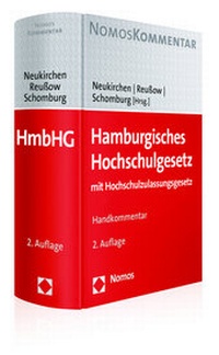 Abbildung von: Hamburgisches Hochschulgesetz - Nomos