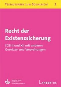Abbildung von: Recht der Existenzsicherung - Lambertus